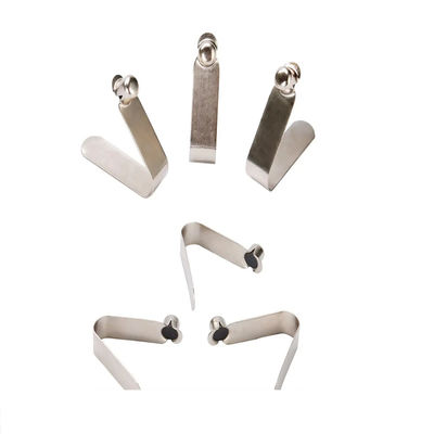 Button spring clips