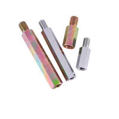 Hex pillars and standoffs,female-male,steel,H10-M6x50+12